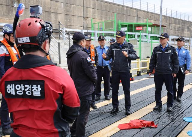 구조 역량 강화 훈련 사진강릉 해경