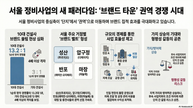 Chiến lược thị trấn thương hiệu trong dự án cải tạo Seoul [Ảnh: Notebook LM]