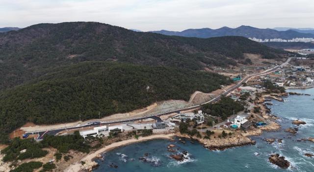 기장군 대변죽성교차로간 도로개설사업 7차 구간사진기장군