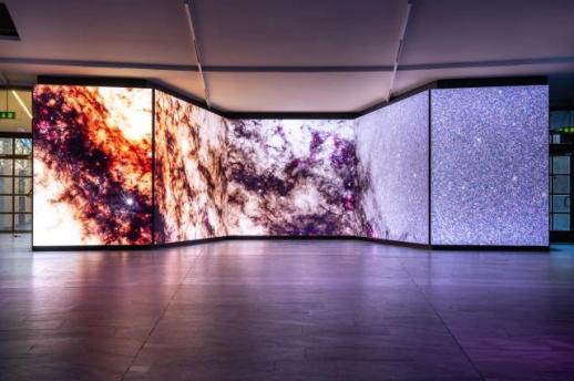 베를린에서 우주 경험을···삼성전자, 자이스 천체투영관에 초대형 LED 설치