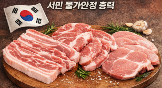 중동전쟁 여파 뚫고... 돼지고기, 가격 이달 중 최대 28.6% 전격 인하