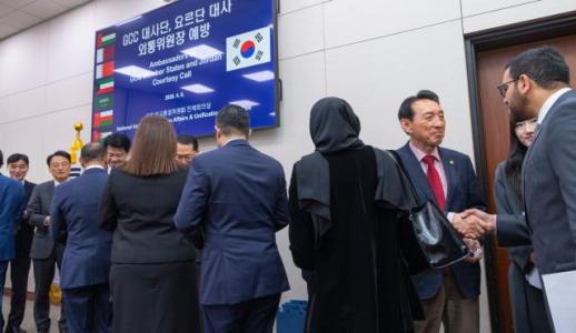 국회 외통위, 중동 대사단 면담…안정적 원유 공급 노력 재확인