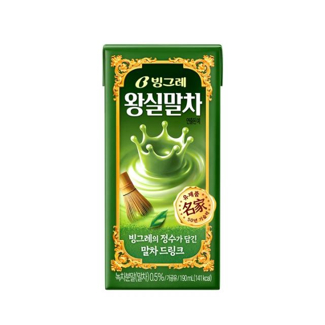 빙그레 왕실말차 사진빙그레