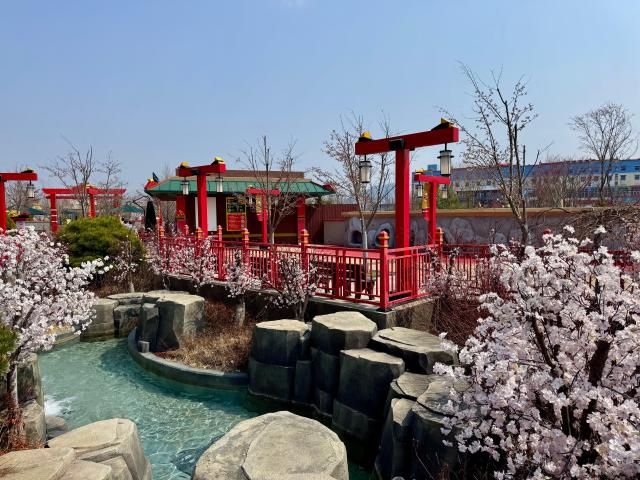 아이들의 웃음소리가 끊이지 않는 레고랜드 코리아는 지금 거대한 닌자고 마을로 완벽하게 변신했다 사진강상헌 기자