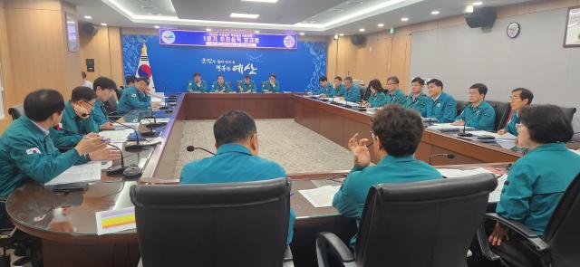 2026년 주요업무 목표달성 이행계획 보고회 모습사진예산군