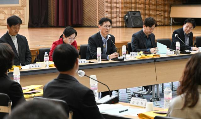 경북도는 9일 경상북도문화관광공사에서 관광 활성화 현안 점검 회의를 열었다 사진경상북도