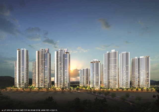 도안자이 센텀리체 투시도 사진GS건설