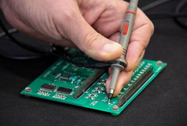 The Electronics Manufacturing Korea x NEPCON KOREA 2026 and Automotive World Korea exhibitions are underway at COEX in Seoul on April 10 2026 AJP Yoo Na-hyun 20260410