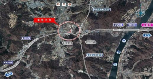 남양주시, 화도IC 서울방향 진입램프 확장 완료…출근길 정체 개선