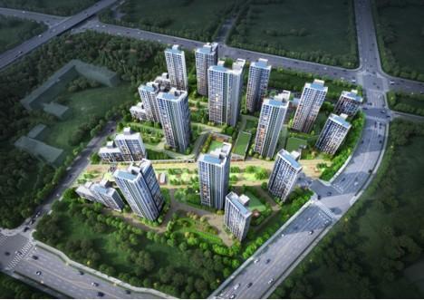 고양창릉 S-4블록 아파트 조감도 사진요진건설산업 제공