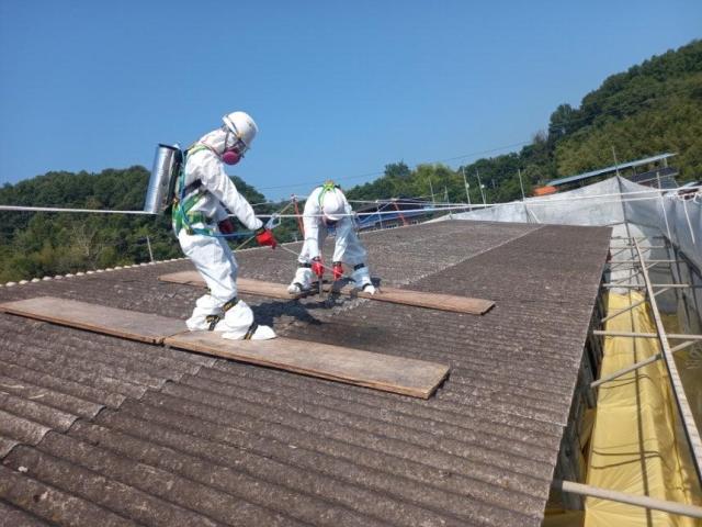 슬레이트 지붕 철거 지원사업 사진연합뉴스