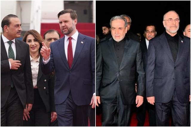 미국 대표단왼쪽과 이란 대표단 AP·EPA연합뉴스 자료사진