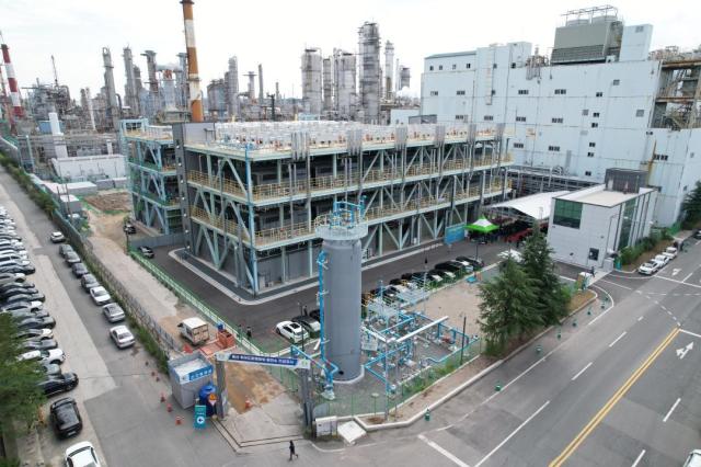 울산하이드로젠파워1호 전경 사진SK가스