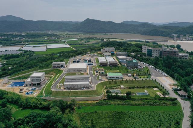 도남정수장 전경 사진상주시