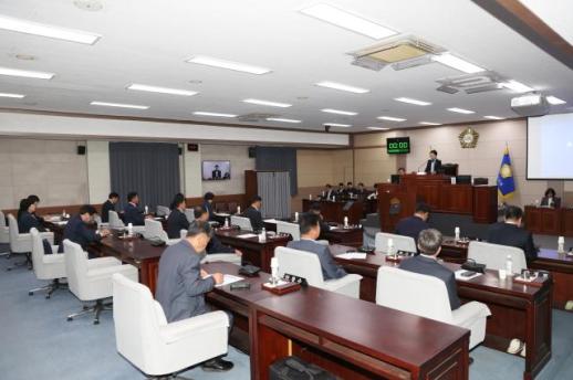 상주시의회 제238회 임시회 개회