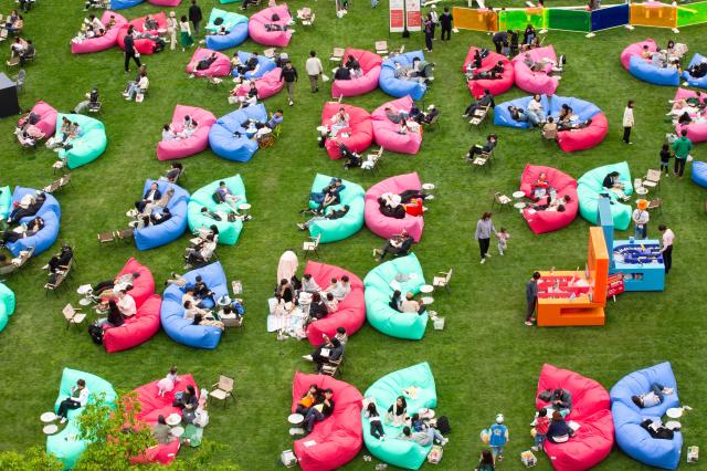 책읽는 서울광장 모습 사진서울시 