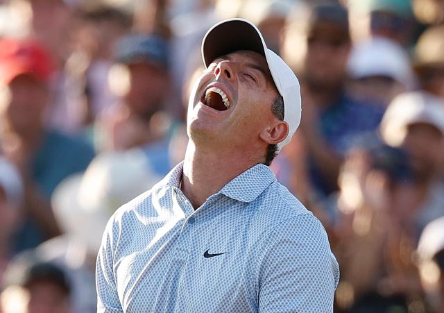 로리 매킬로이북아일랜드가 명인 열전 마스터스 토너먼트총상금 2250만 달러를 완벽하게 지배했다 사진연합뉴스·로이터