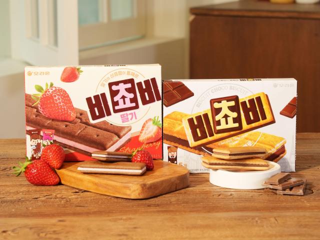 오리온 비쵸비 2종 제품 이미지 사진오리온