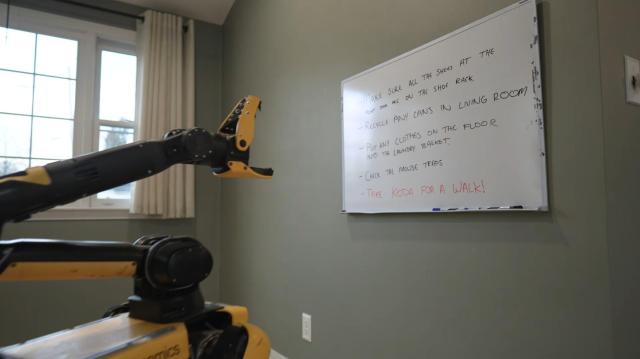 스팟이 할 일 목록을 확인하는 장면사진현대차