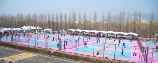 한강에 피클볼 전용 구장 조성...16일부터 시민 이용 가능