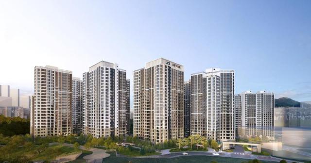 라클라체자이드파인 투시도 사진GS건설