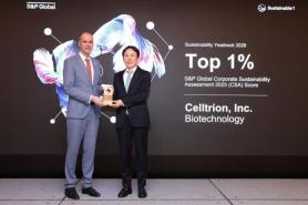Celltrion Named to S&P Global CSA Top 1% in Biotechnology for ESG Performance