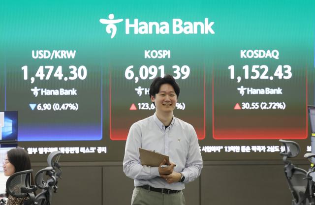 코스피는 전장보다 12364포인트207 오른 609139에 코스닥 지수는 전장보다 3055포인트272 오른 115243에 장을 마쳤다 사진연합뉴스