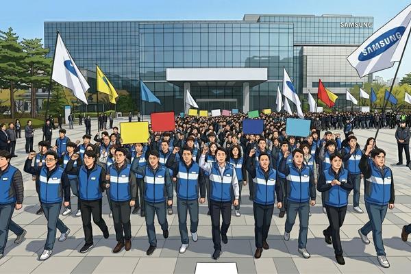 Samsung Electronics faces April walkout as bonus dispute escalates
