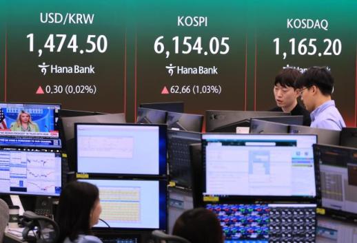 코스피 6100선에서 상승 출발…미·이란 종전 협상 기대감 지속