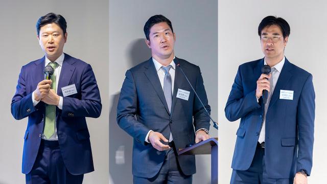 좌측부터발표중인 이수균 김성진 변호사 김세진 외국변호사 사진법무법인 세종