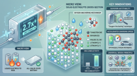 South Korean researchers develop air-stable solid electrolyte for faster battery charging