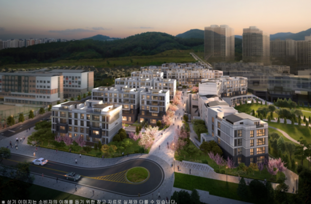 동탄 그웬 160 투시도 사진한토건설