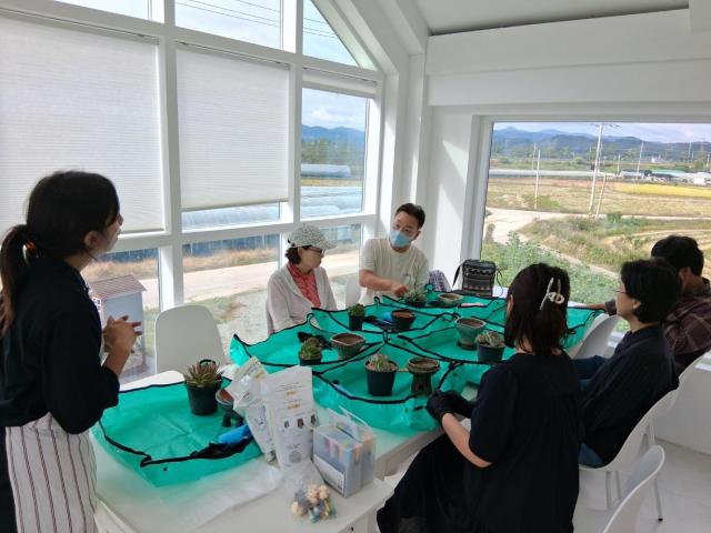 부여에서 미리 살아보기 프로그램 모습사진부여군