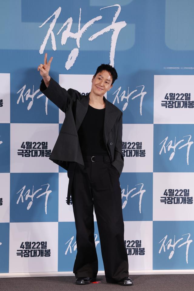 짱구 연출과 주연을 맡은 배우 정우 사진연합뉴스