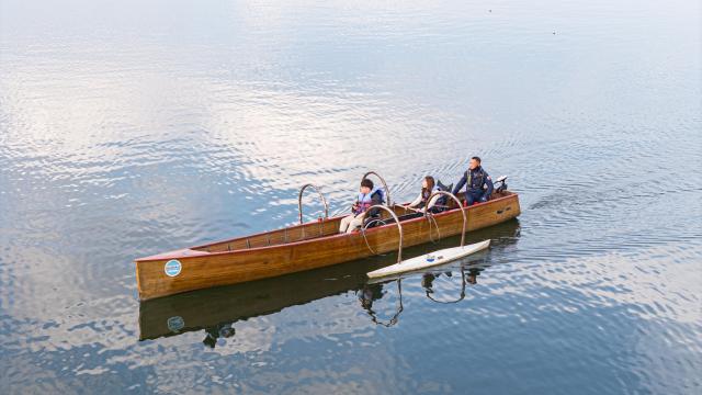 장애인 탑승이 가능한 열린관광지 춘천 프로그램. [사진=한국관광공사]