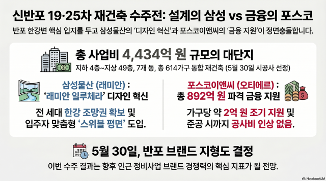 신반포 19·25차 재건축 제안 분석 사진노트북LM