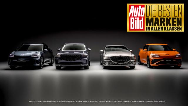 제네시스 브랜드이하 제네시스가 최근 독일의 유력 자동차 전문 매체인 ‘아우토빌트Auto Bild’의 독자 평가에서 ‘최고의 자동차 브랜드’로 선정됐다