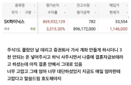 엄마가 준 3만원, 9억 됐다 하이닉스 3000% 수익률 대박
