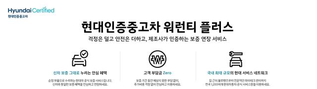 현대인증중고차 워런티 플러스 사진현대자동차