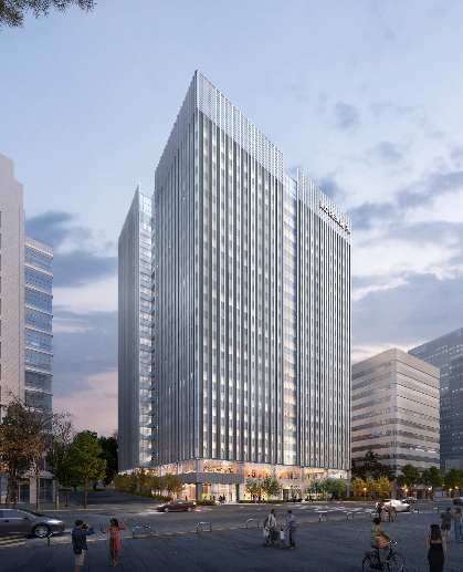 코리안리재보험 신사옥 조감도 사진DL이앤씨