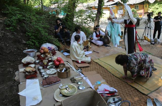 ‘상두산 산멕이’ 사진삼척시