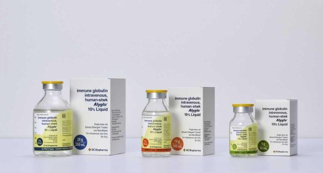 Sản phẩm miễn dịch globulin 'Alyglo' của GC Green Cross.