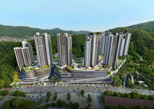 경기 광주역 롯데건설 시그니처 투시도사진롯데건설