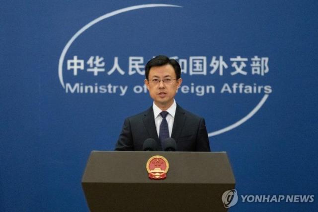 중국 외교부 궈자쿤 대변인 사진연합뉴스