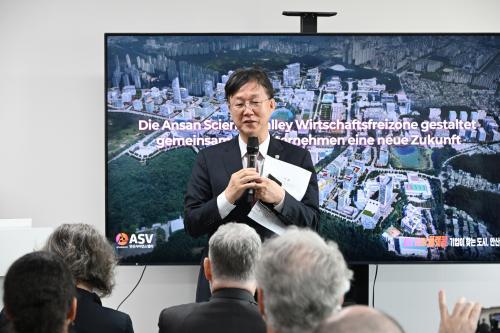 이민근 시장 안산, AI·첨단로봇 중심 미래산업 선도도시로 도약