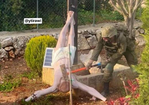 Quân đội Israel bị chỉ trích vì phá hoại tượng Chúa Giêsu tại Lebanon