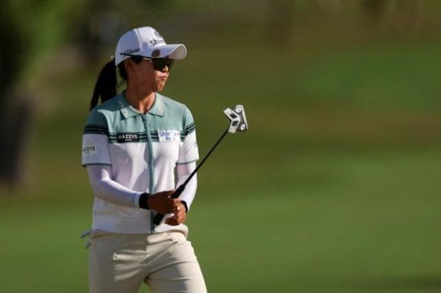 임진희가 미국여자프로골프LPGA 투어 LA 챔피언십총상금 71만 2500달러에서 연장 접전 끝에 아쉬운 준우승을 차지했다 사진연합뉴스·로이터