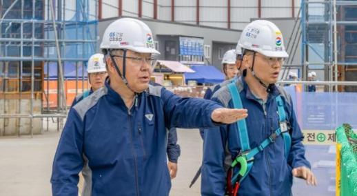 김태진 GS건설 대표이사,  본격 안전경영 행보…대구·경북 현장점검 