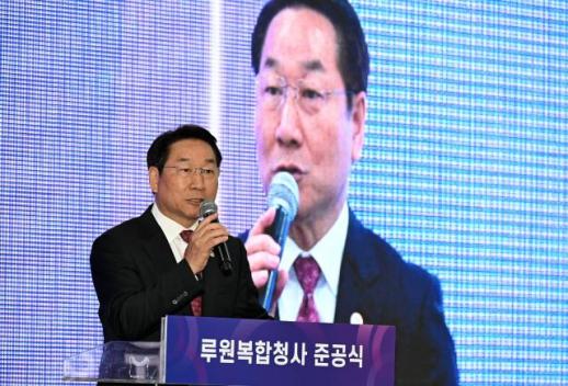 유정복, 인천 서북부 행정타운 중심축 루원복합청사 준공