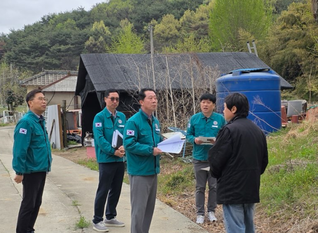 여름철 자연재난 대비 인명피해 우려지역 현장점검 장면사진보령시